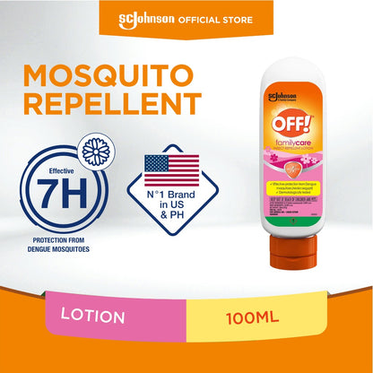 OFF! Mosquito Repellent Lotion FamilyCare - (Pack of 3)