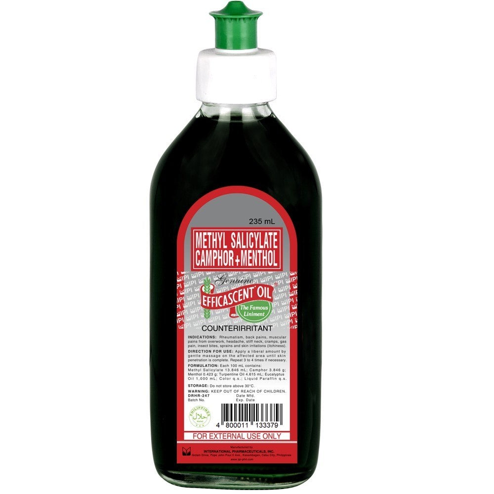 Efficascent Oil Regular 235mL (3 bottles)
