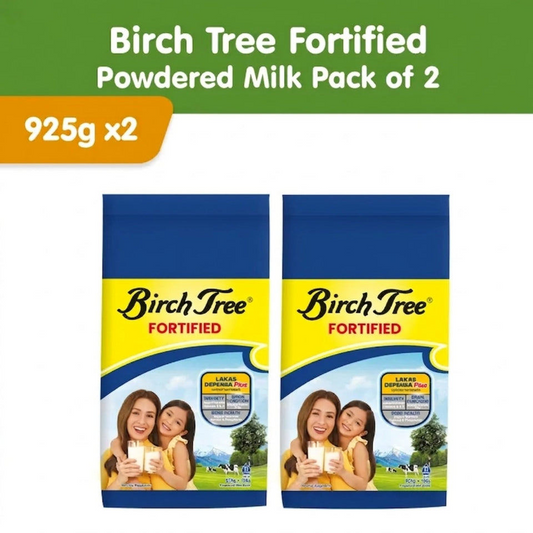 BUNDLE OF 2 - Birch Tree Fortified Powdered Milk 925g (Pack of 2) - Lakas Depensa Plus