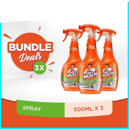 Mr. Muscle Mold & Mildew Primary 500 ml - (PACK OF 3)