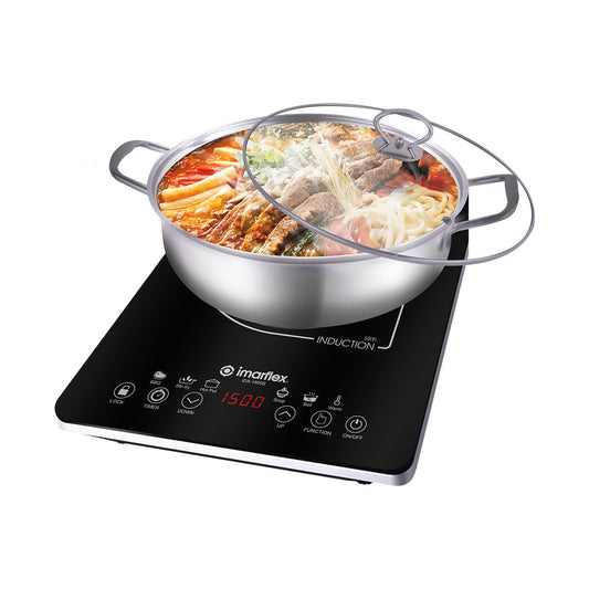 IMARFLEX  IDX-1850S - Slim Type Single Induction Cooker - 6 PRESET FUNCTION