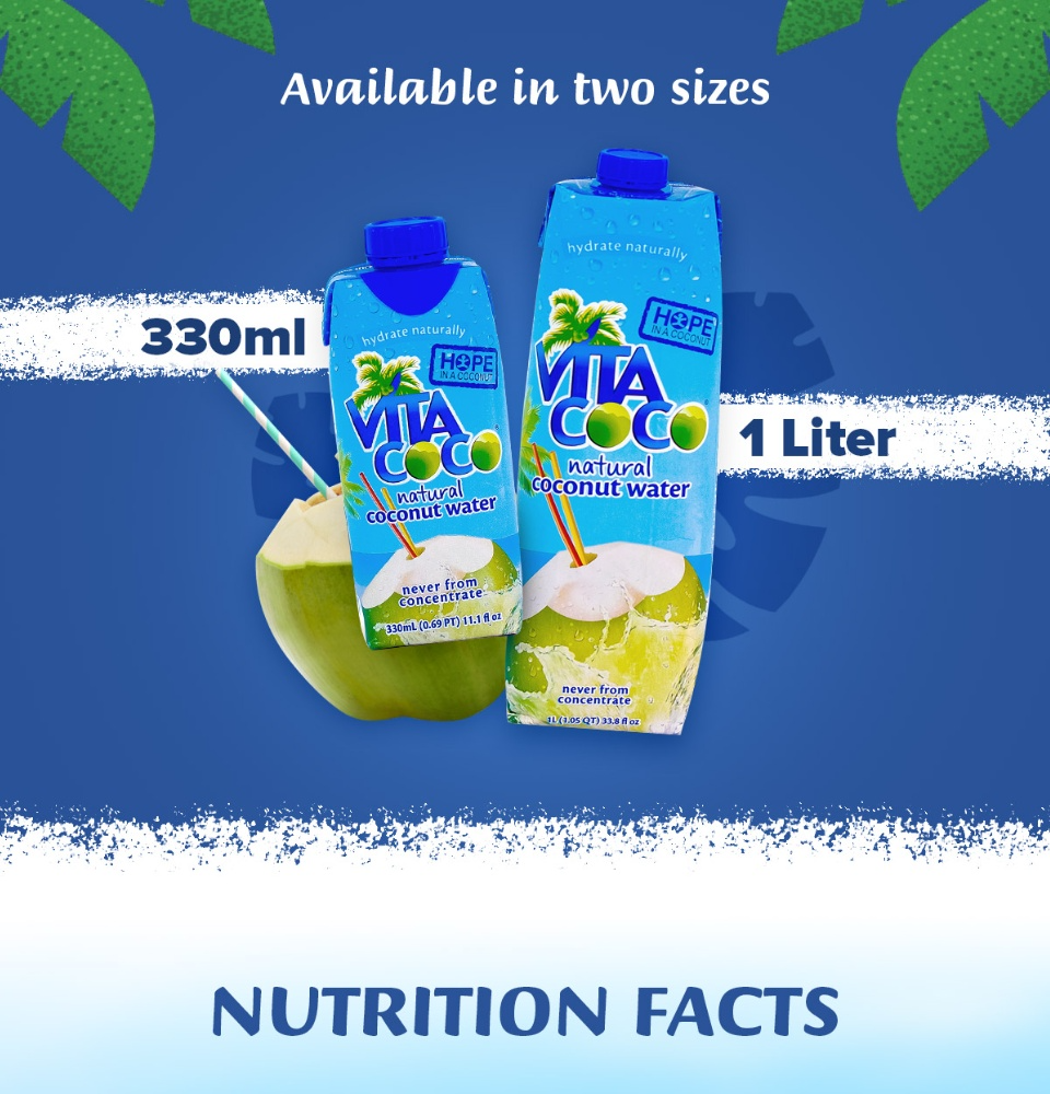 Vita Coco Coconut Water 330ml (Case of 12pcs)