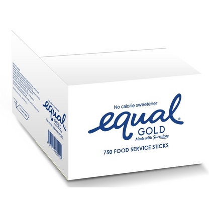 EQUAL Gold Zero Calorie Sweetener ( 750 sticks/Box ) - Keto Diet Friendly, Diabetic Friendly - BUNDLE OF 3