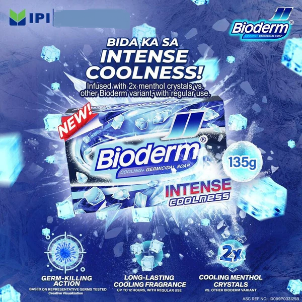 BIODERM SOAP - Intense Coolness 135g Box [Bundle of 5]