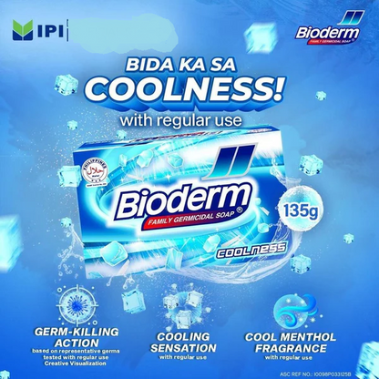 BIODERM SOAP - COOLNESS 135g Box [Bundle of 5]