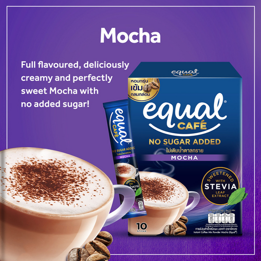 EQUAL CAFE MOCHA 3-IN-1 Coffee Mix (10 Sticks) - BUNDLE OF 3