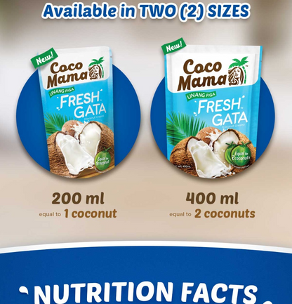 Coco Mama Fresh Gata 200ml (Case of 48pcs)