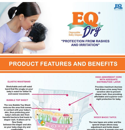 EQ Dry Mega Pack XL - 60 pcs