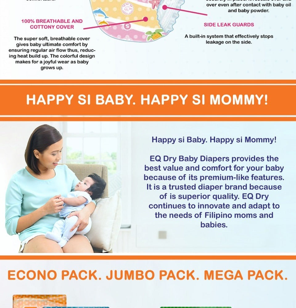 EQ Dry Mega Pack XL - 60 pcs