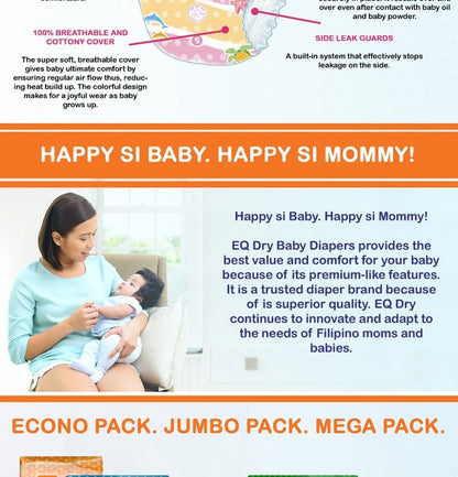 EQ Dry Mega Pack XL - 60 pcs
