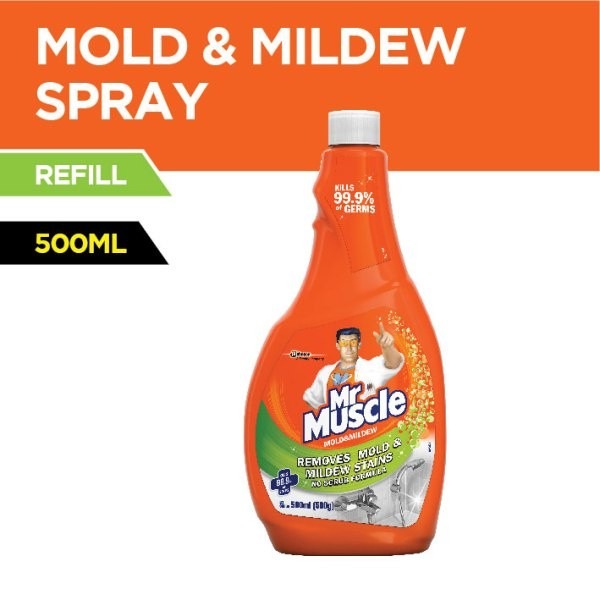 Mr. Muscle Mold and Mildew Refill 500ml - (Pack of 3)