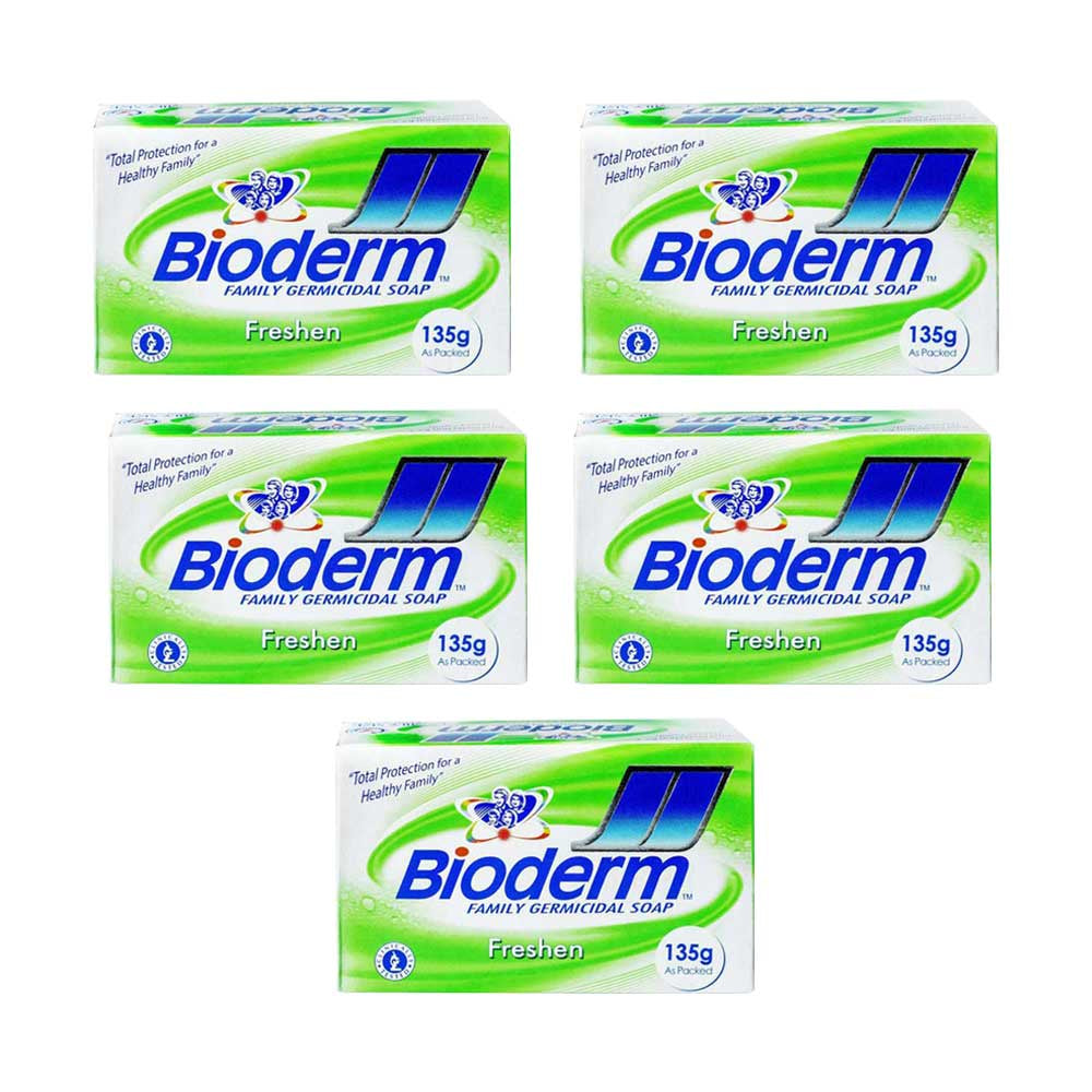 BIODERM SOAP - FRESHEN 135g Box - [Bundle of 5]