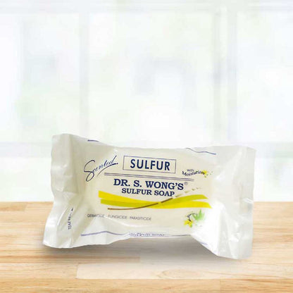 Dr. WONG'S SULFUR SOAP WITH MOISTURIZER 135g - [Bundle of 5]