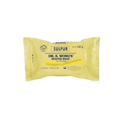 Dr.WONGS'S SULFUR SOAP - Regular 135g [Bundle of 5]