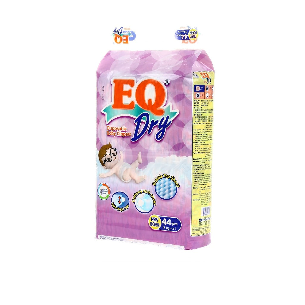 EQ Dry Econo Pack New Born 44's