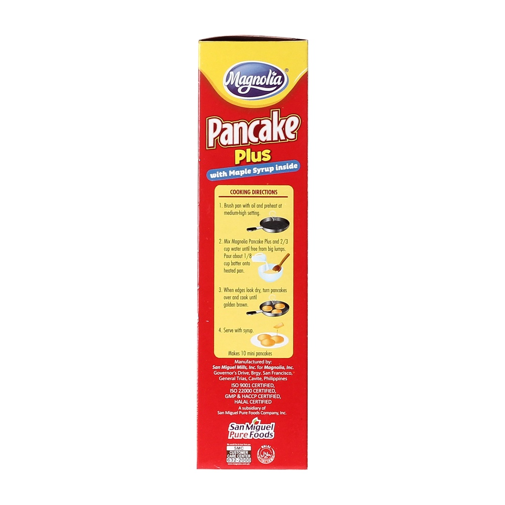 1 CASE - MAGNOLIA Pancake Plus with Maple Syrup (200g) Box of 48