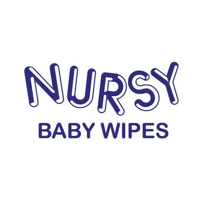 BUNDLE OF 2 or 6 -  Nursy Baby Wipes in Powder Scent 4 pcs x 66 wipes