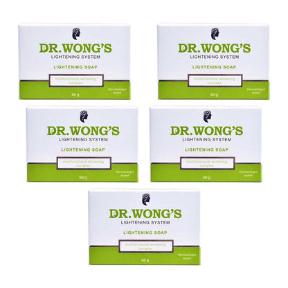 DR.WONG'S- Lightening Soap 60g [Bundle of 5]