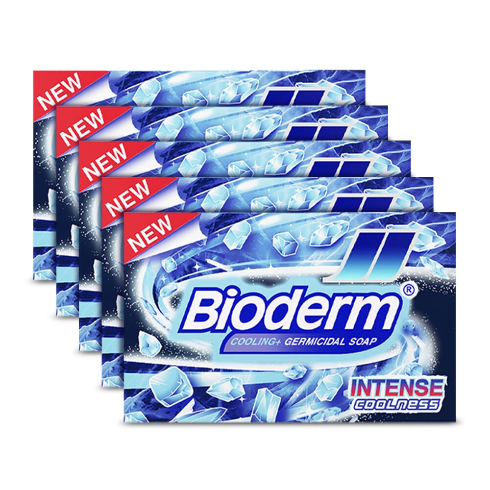 BIODERM SOAP - Intense Coolness 135g Box [Bundle of 5]