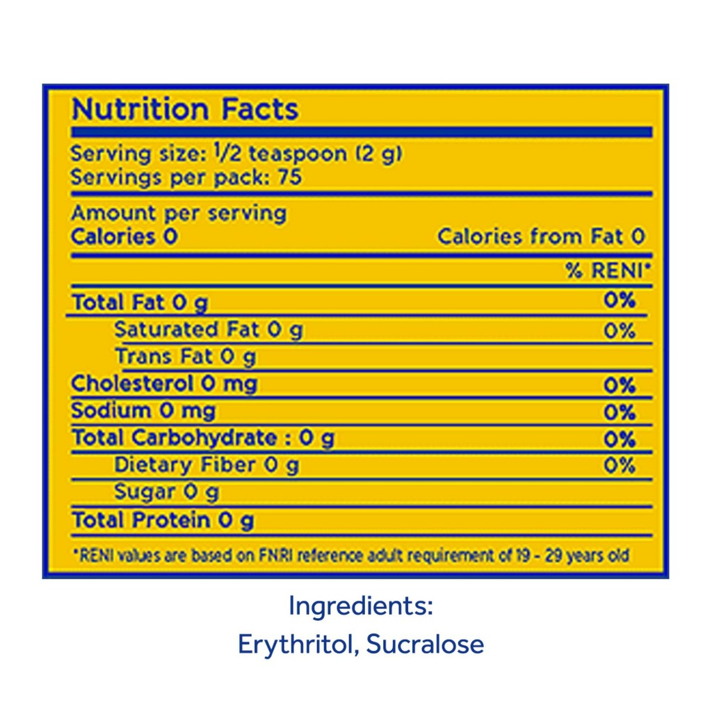 EQUAL Gold Sugarly Zero Calorie Sweetener 400g  - (Keto Diet Friendly, Diabetic Friendly)