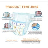 EQ Dry Mega Pack Medium 84's - Tape Baby Diaper