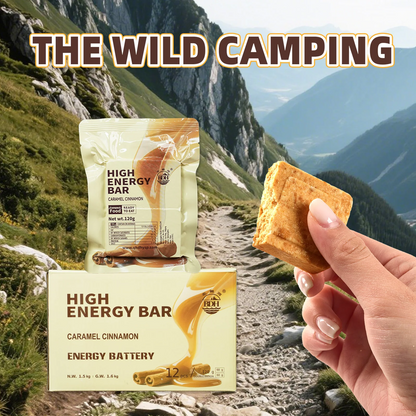 1 PC - CARAMEL CINNAMON High Energy Bar 120g - Exp.Date 2045