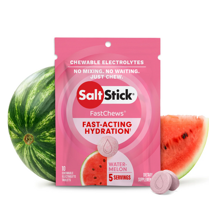 SALTSTICK Electrolyte Fastchews (Packet 10ct) - WATERMELON