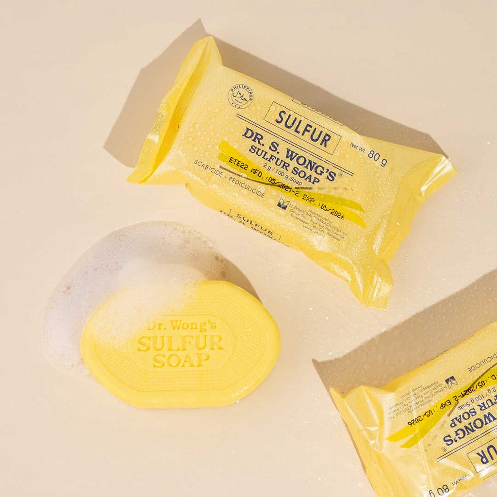 Dr.WONGS'S SULFUR SOAP - Regular 135g [Bundle of 5]