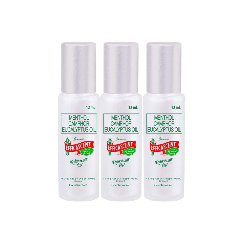 EFFICASCENT RELAXSCENT OIL (12ml x 3pcs)