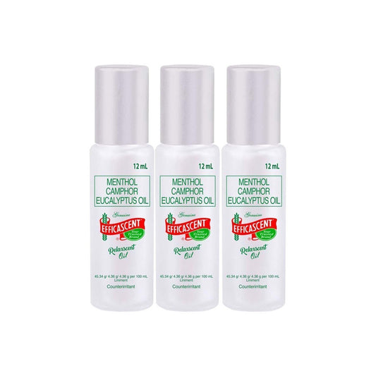 EFFICASCENT RELAXSCENT OIL (12ml x 3pcs)