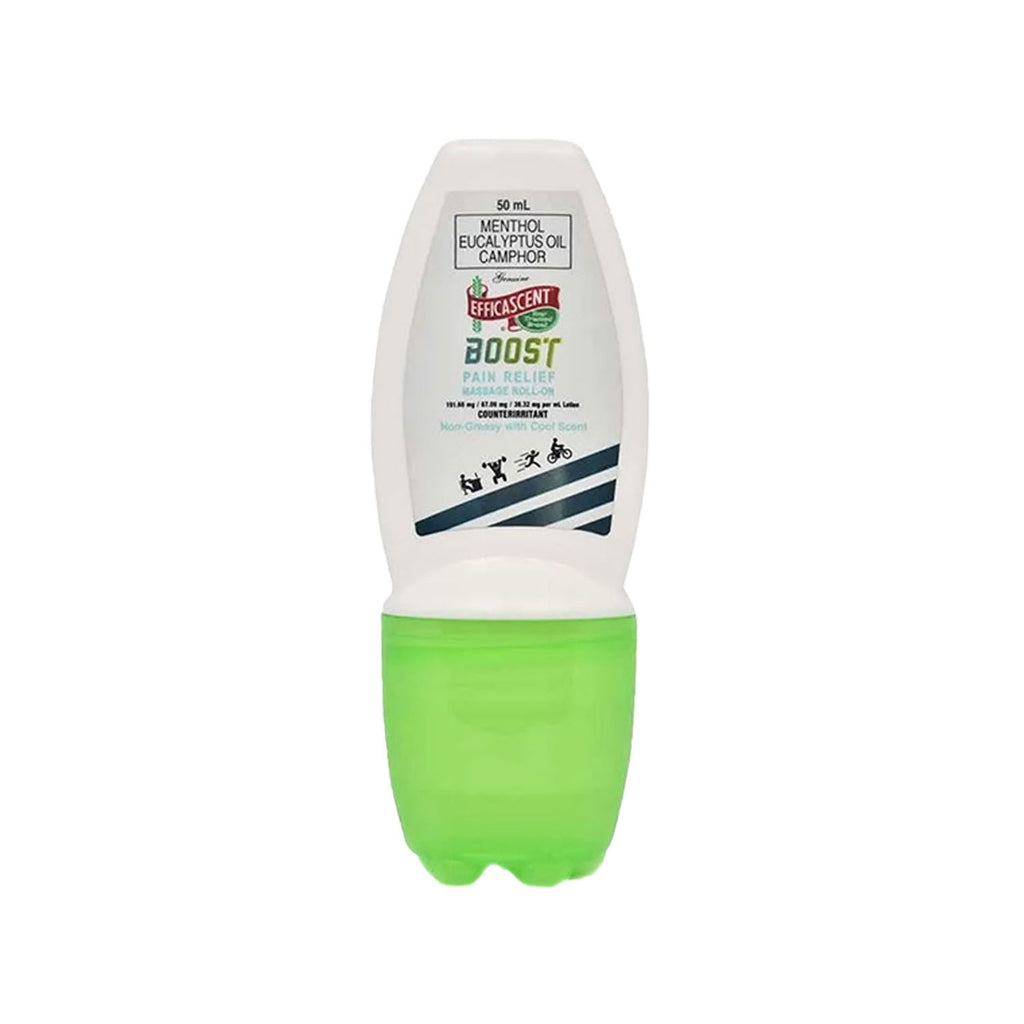 Efficascent Boost Pain Relief Massage Roll-on 50ml (3pcs)