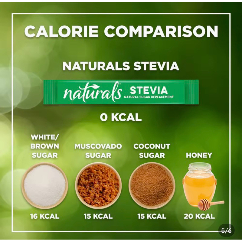 NATURALS STEVIA Zero Calorie Sweetener  - 100 sticks