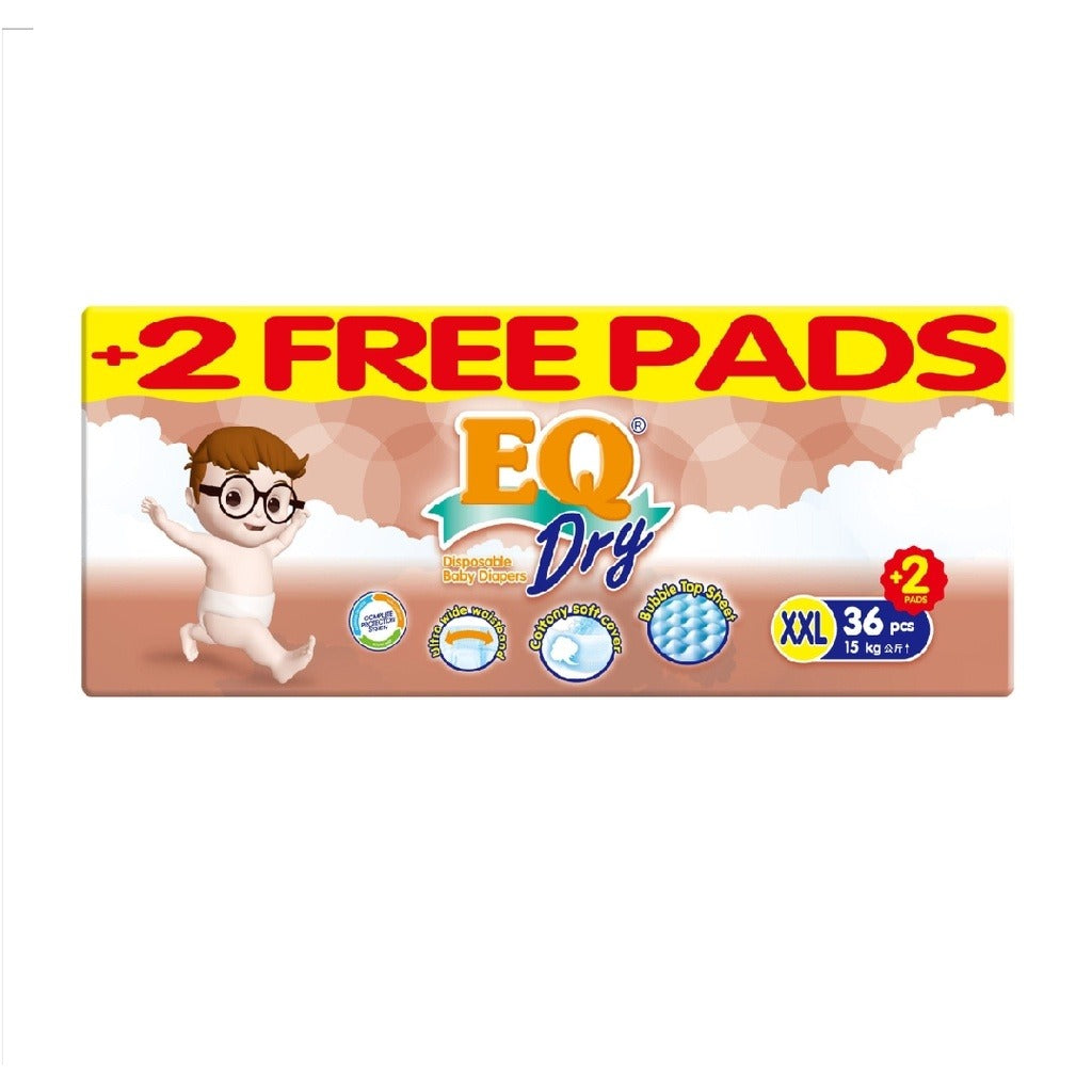 EQ DRY JUMBO PACK -  XXLarge 36's