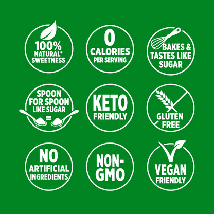 NATURALS MONK FRUIT Zero Calorie Sweetener 200g - Natural Sweetener, Sugar Free - (BUNDLE OF 3)