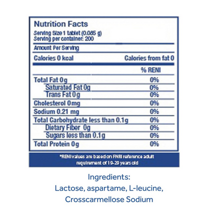 EQUAL Classic Zero Calorie Sweetener (200 Tablets per Pack) - Sugar Substitute, Diabetic Friendly - BUNDLE OF 3