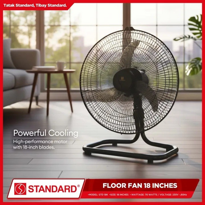STANDARD TERMINATOR FAN 18'' -Plastic Blade