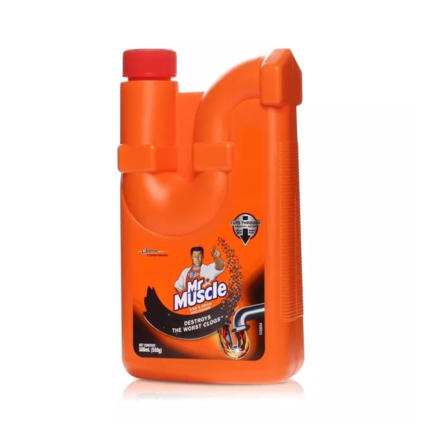 Mr. Muscle Drain Declogger 500ml - (Pack of 3)