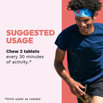 Saltstick Electrolyte Fastchews ( Citrus Burst ) - Bottles 60 Chewable Tablets