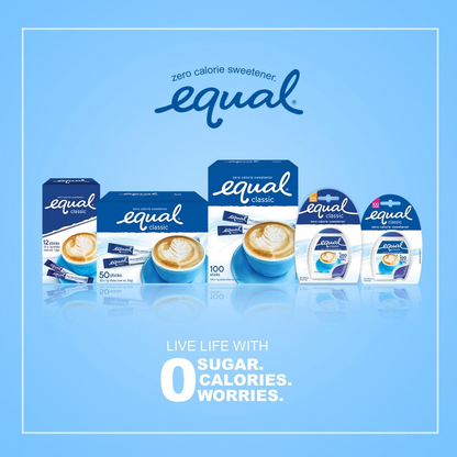 EQUAL Classic Zero Calorie Sweetener (300 Sticks per Box) - BUNDLE OF 3