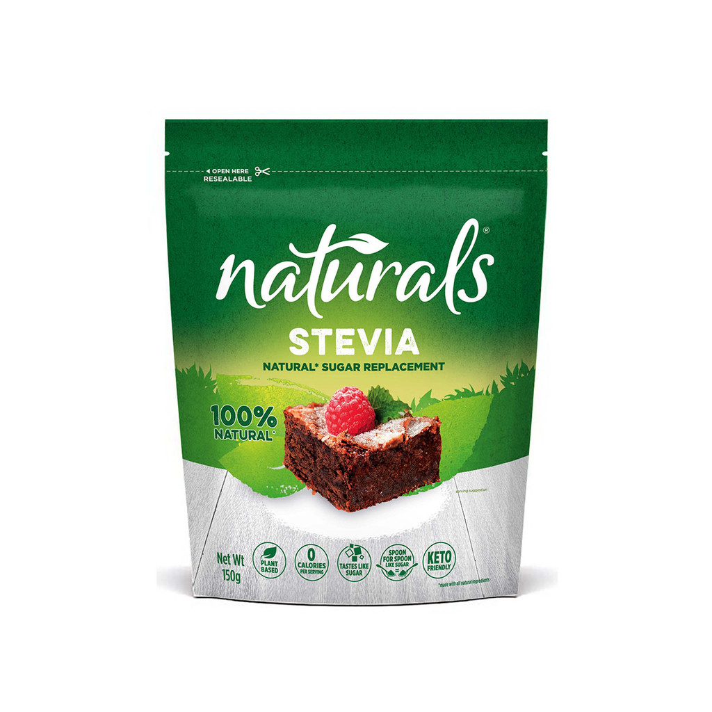 NATURALS STEVIA Zero Calorie Sweetener 150g  (Natural Stevia Sweetener, Sugar Free) - 1 PACK