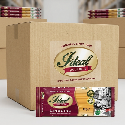 1 CASE - Ideal Gourmet Pasta - LINGUINE 1kg (15 pcs)