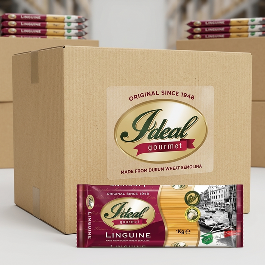 1 CASE - Ideal Gourmet Pasta -LINGUINE 1Kg (15 pcs)