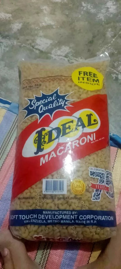 BULK - IDEAL ELBOW MACARONI RIDGE 5kg