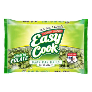EASYCOOK GREEN SPLIT PEAS 400G x 30