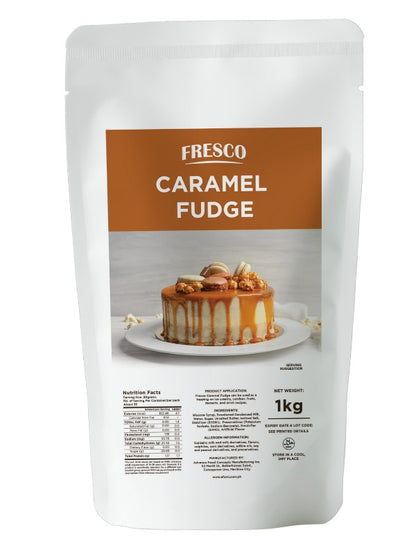 BUNDLE OF 2 - Fresco Chocolate, Caramel and Salted Caramel Fudge 1kg