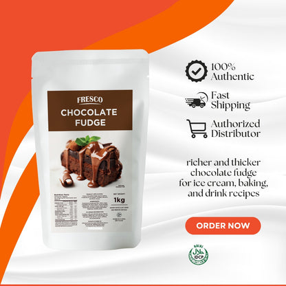 BUNDLE OF 2 - Fresco Chocolate, Caramel and Salted Caramel Fudge 1kg
