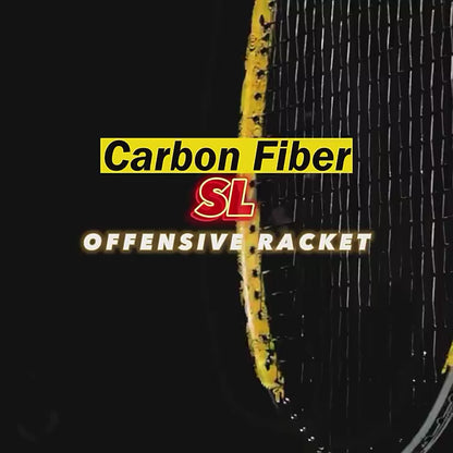 ALP SPORT 1pc FAIRY DRAGON - ALP SL Carbon Fiber Badminton Racket 4U 22-26lbs 85g