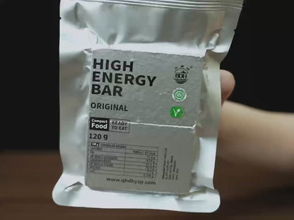 1 BOX - ORIGINAL High Energy Bar (120g x 12pcs)- Exp. Date 2045 - Hard Texture Original Flavor Salty & Sweet Taste