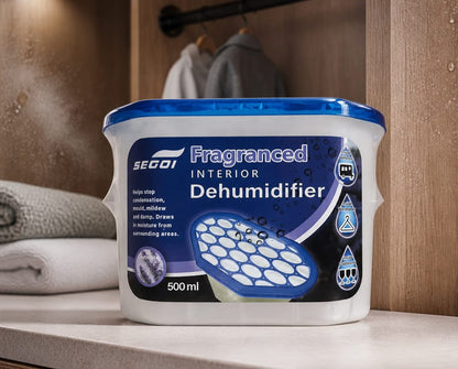 CASE (48pcs) - Segoi DEHUMIDIFIER LAVENDER scented 500ml - WHOLESALE