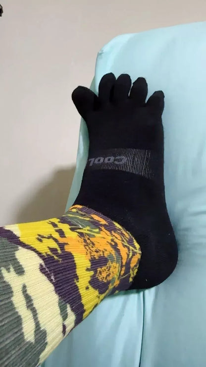 Aonijie Calf Toe Socks Model no. E4843 - GREEN
